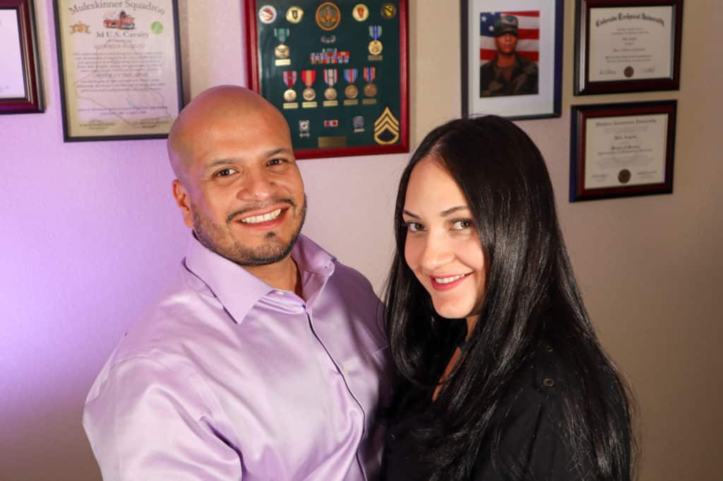 photo of man and woman smiling